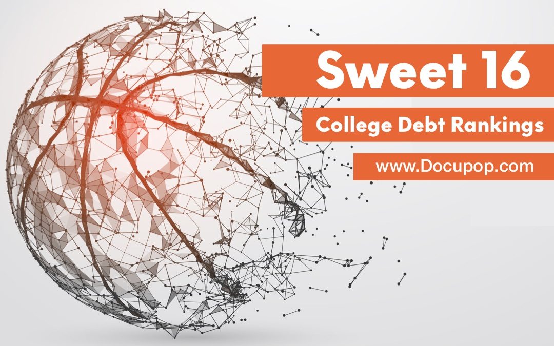 Sweet 16 College Debt Rankings